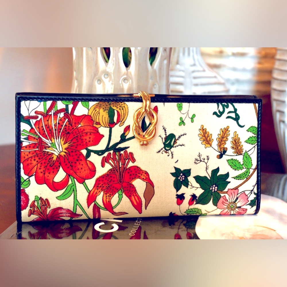 Gucci Floral Long Wallet